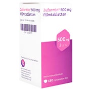 Juformin 500 mg Filmtabletten 180 St