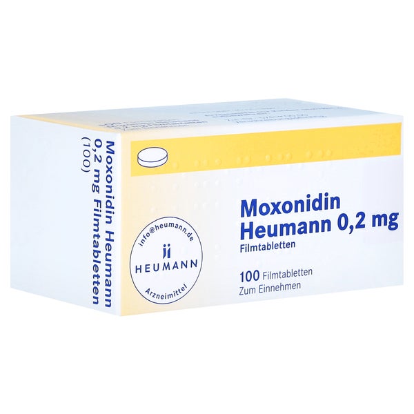 Moxonidin Heumann 0,2 mg Filmtabletten 100 St