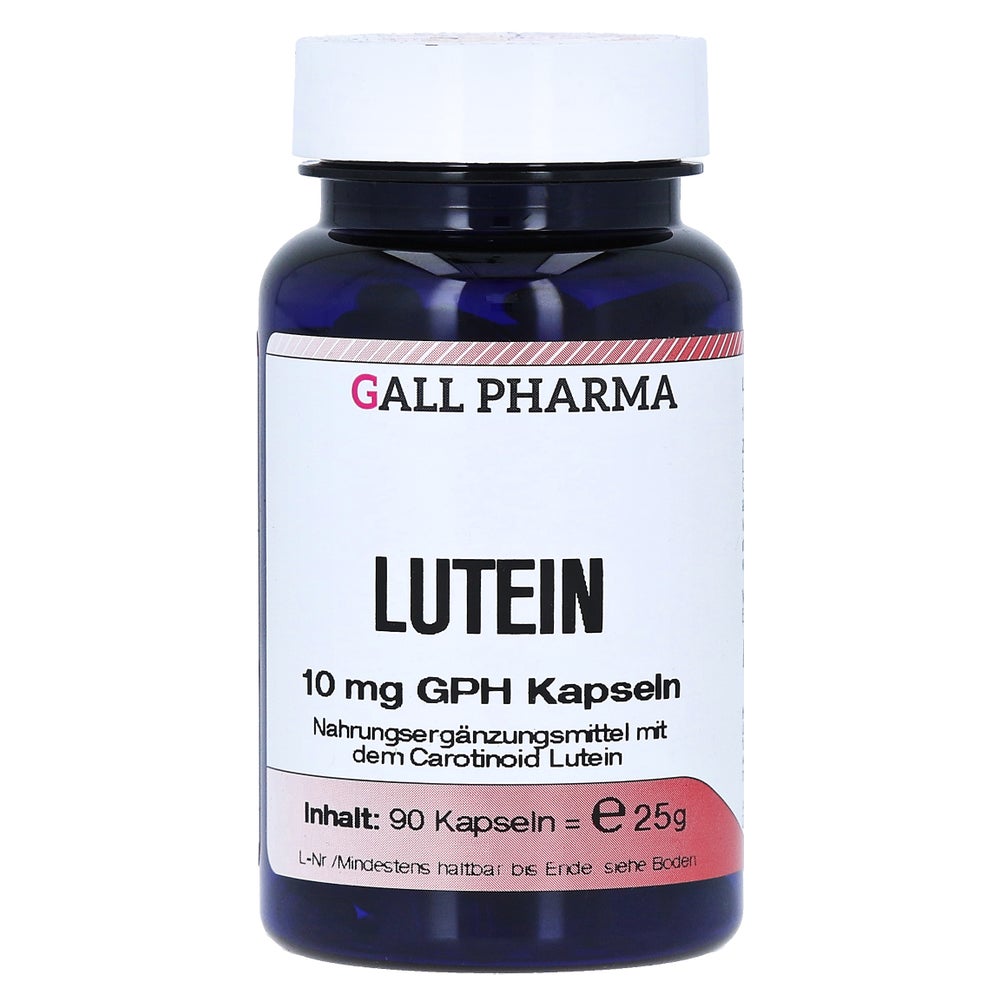 Lutein 10 mg Kapseln 90 St