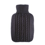 Wärmflasche Klassik 1,8 l mit Strickbezug anthrazit 1 St