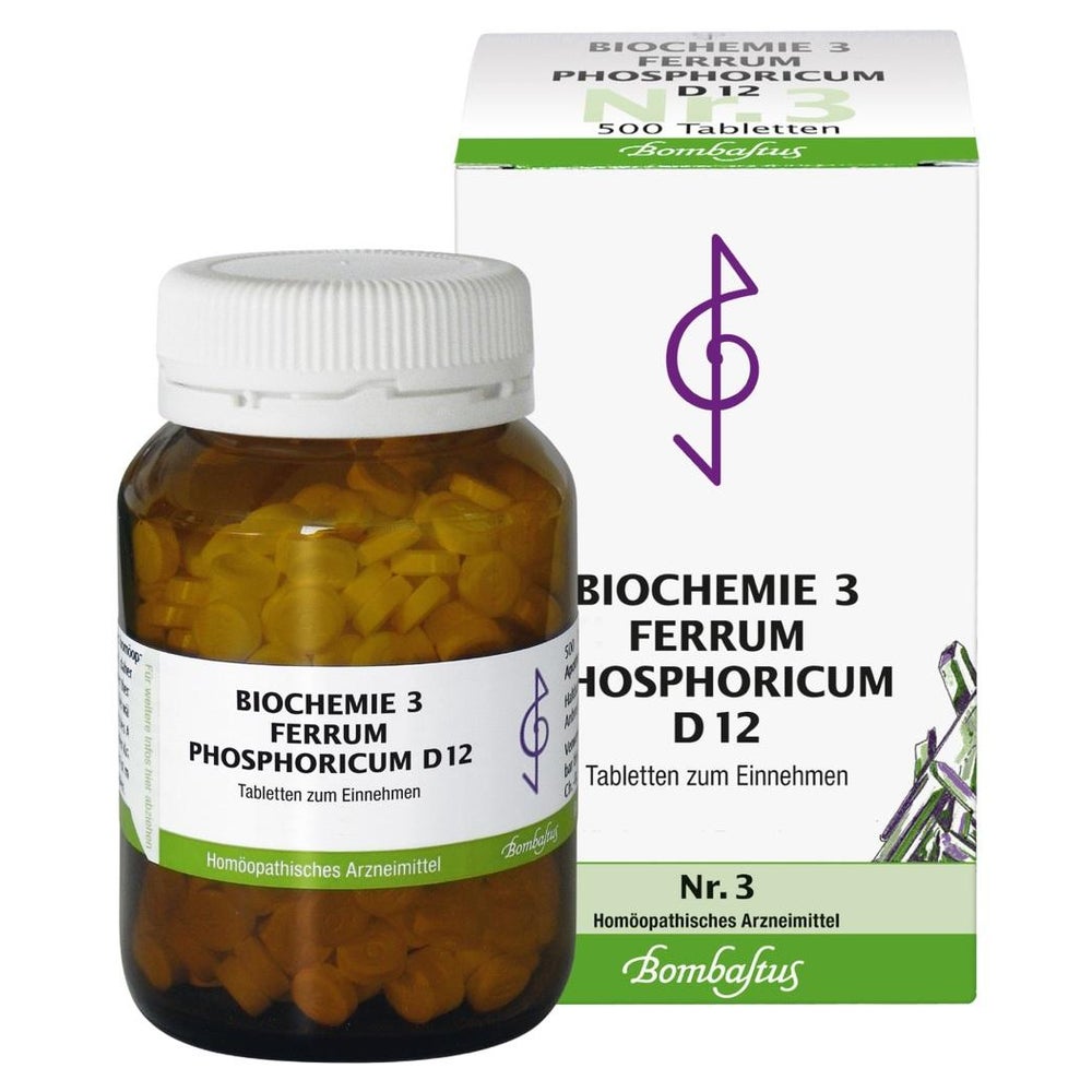 Biochemie 3 Ferrum phosphoricum D 12 Tab 500 St