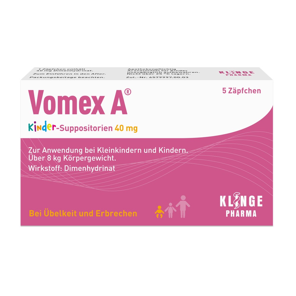 Vomex A Kinder Suppositorien 5 St