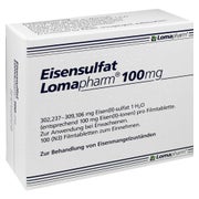 Eisensulfat Lomapharm 100 mg Filmtablett 100 St
