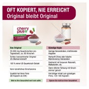 CHERRY PLUS - Montmorency-Sauerkirsch-Kapseln 60 St