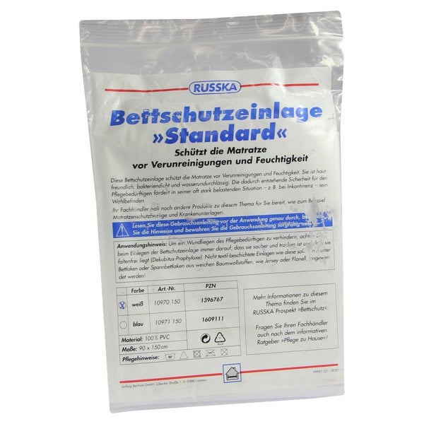 Bettschutzeinlage Standard 90x150 cm wei 1 St