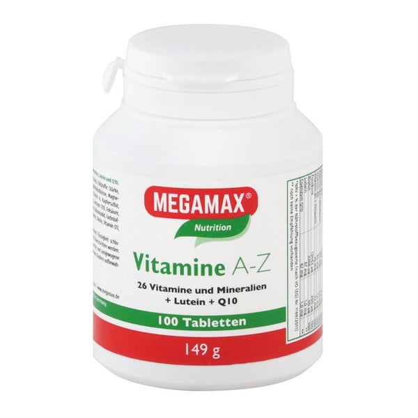 MEGAMAX® Vitamine A-Z 100 St