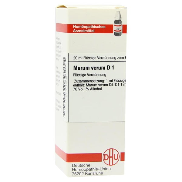 Marum Verum D 1 Dilution 20 ml