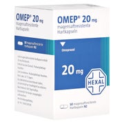 OMEP 20 mg magensaftresistente Hartkapseln 50 St