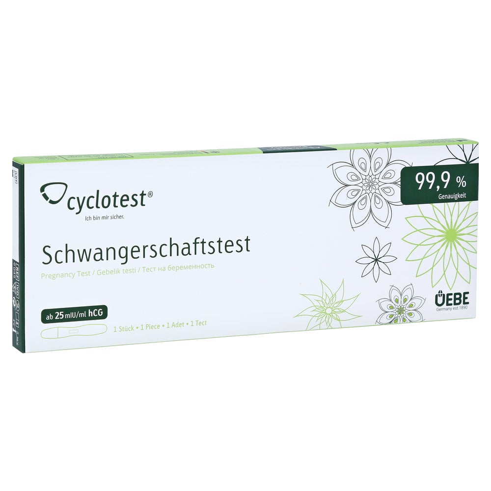 Cyclotest Schwangerschaftstest 25 mlU/ml 1 St