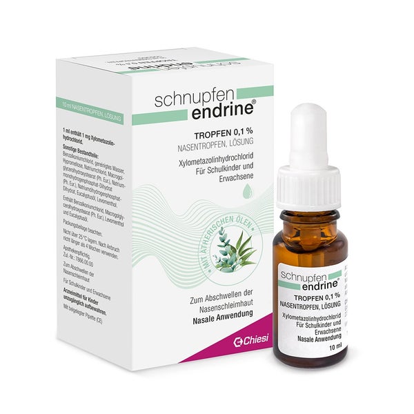 schnupfen endrine® Tropfen 0,1% 10 ml