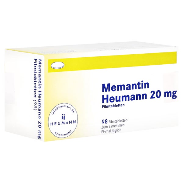Memantin Heumann 20 mg Filmtabletten 98 St
