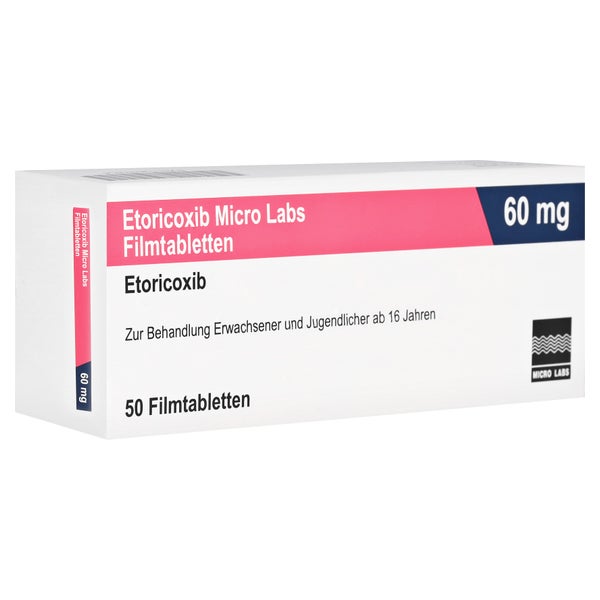 ETORICOXIB Micro Labs 60 mg Filmtabletten 50 St