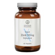 Produktabbildung: Zink 50 Mg Zinkacetat Depot Kapseln Shanab 60 St