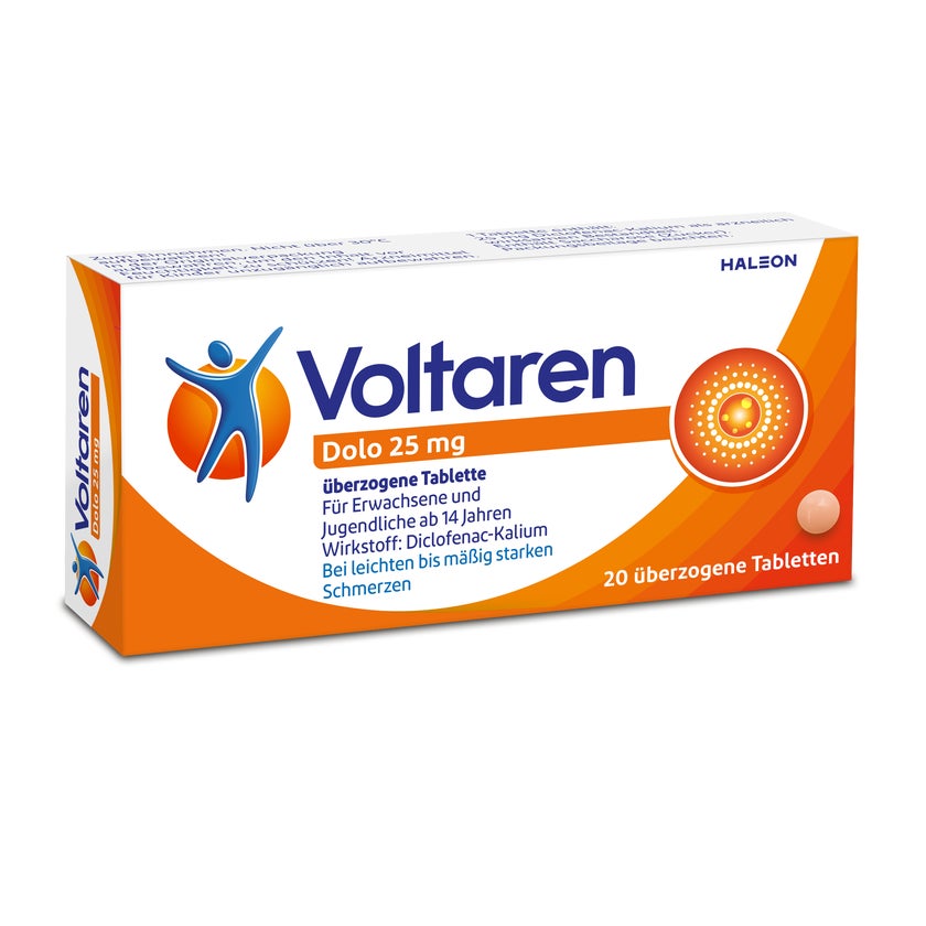 Voltaren Dolo 25mg Tabletten 20 St