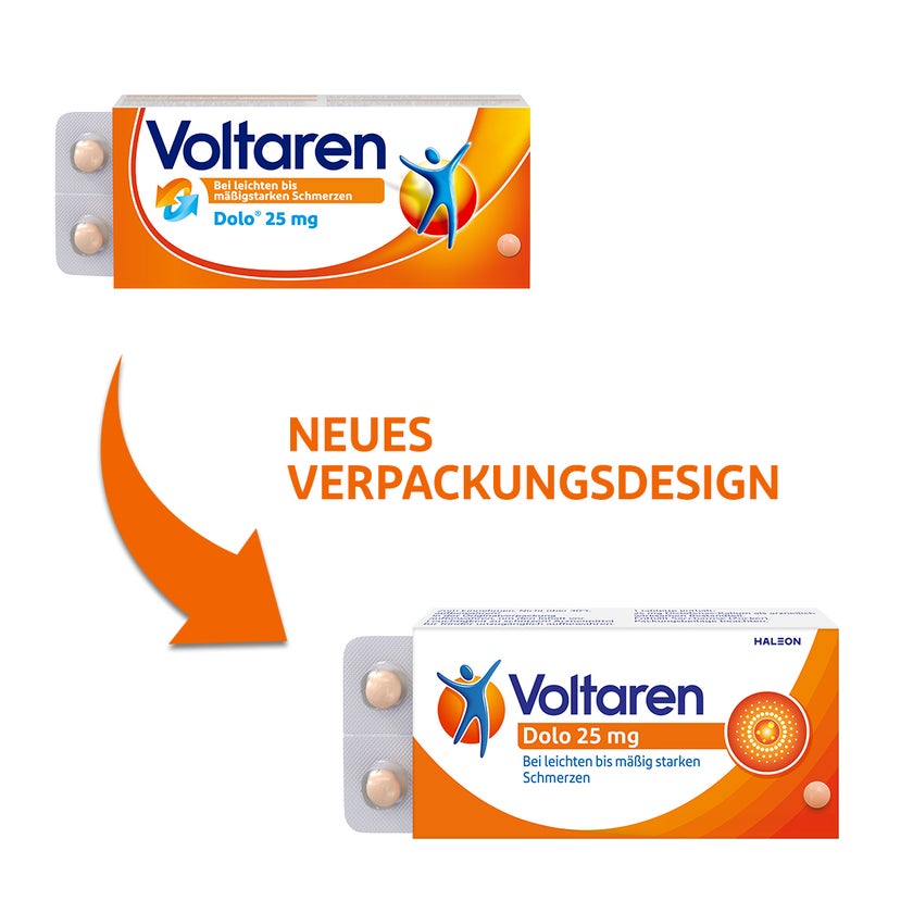 Voltaren Dolo 25mg Tabletten 20 St