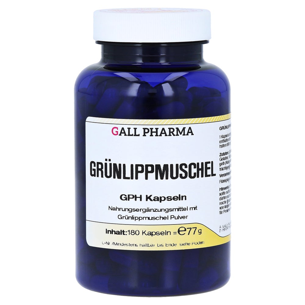 Grünlippmuschel GPH Kapseln 180 St