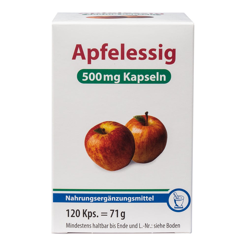 Apfelessig 500 mg Kapseln 120 St