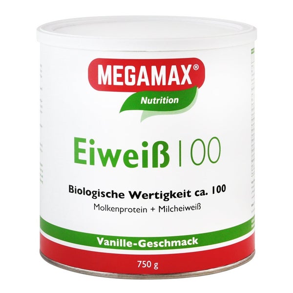 MEGAMAX® Eiweiß 100 Vanille 750 g