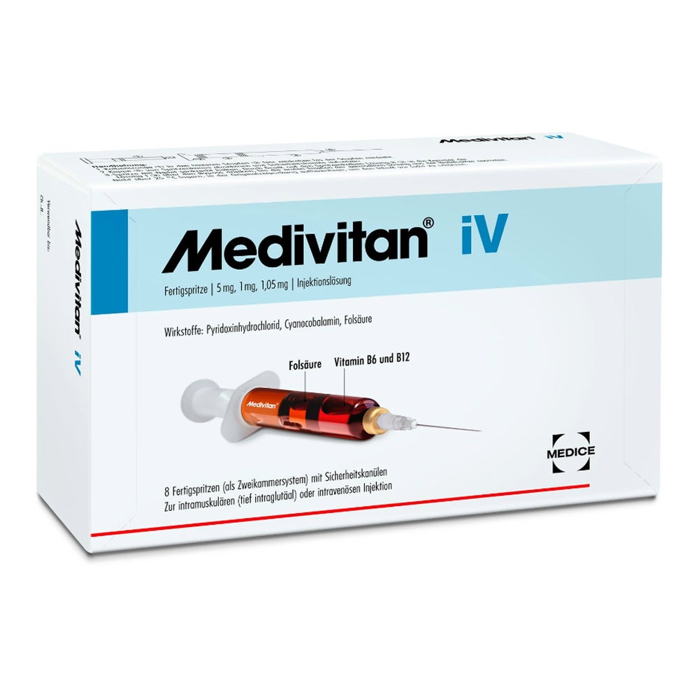 Medivitan iV Fertigspritzen 8 St
