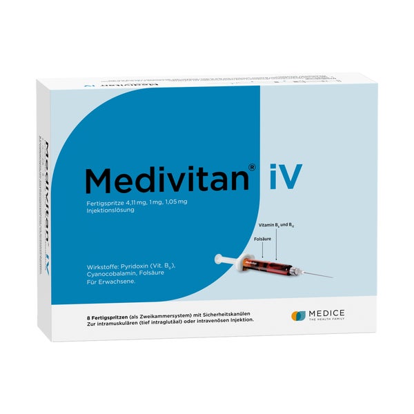 Medivitan iV Fertigspritzen 8 St