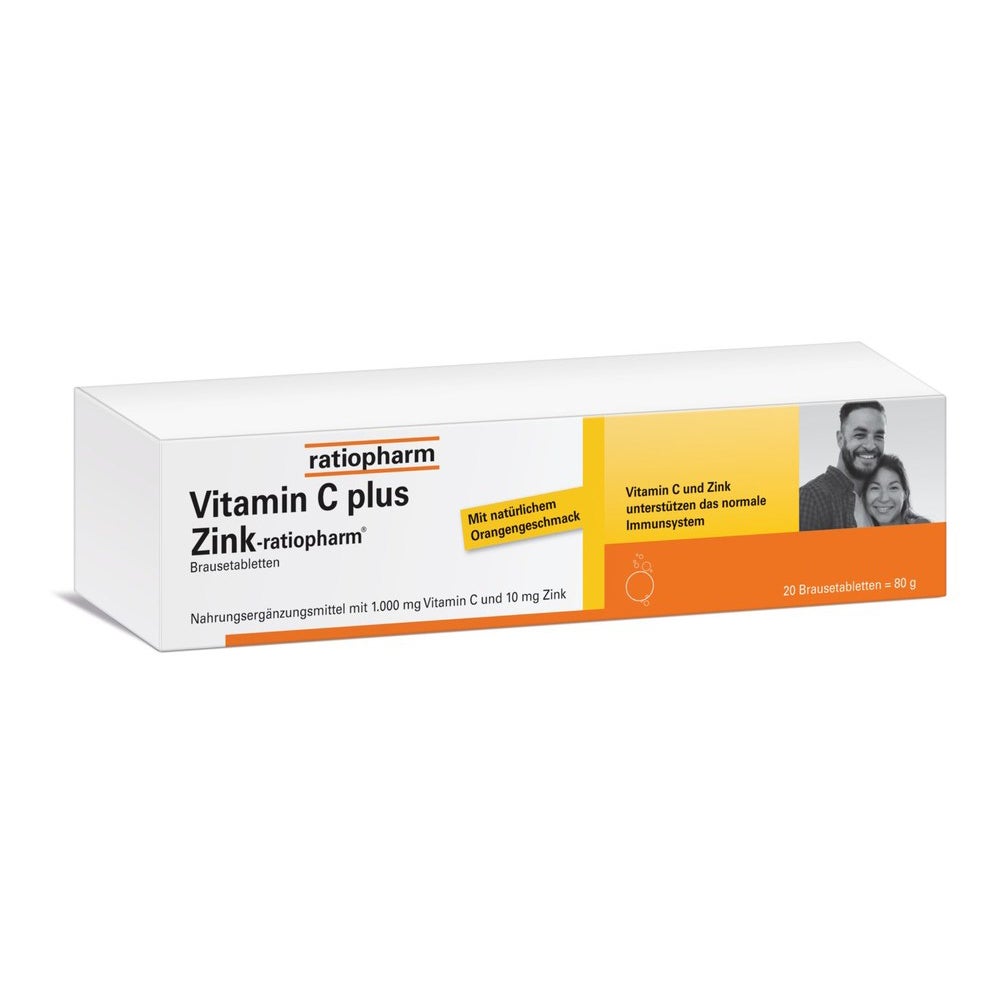 Vitamin C plus Zink-ratiopharm 20 St