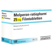 Melperon-ratiopharm 25 mg Filmtabletten 100 St