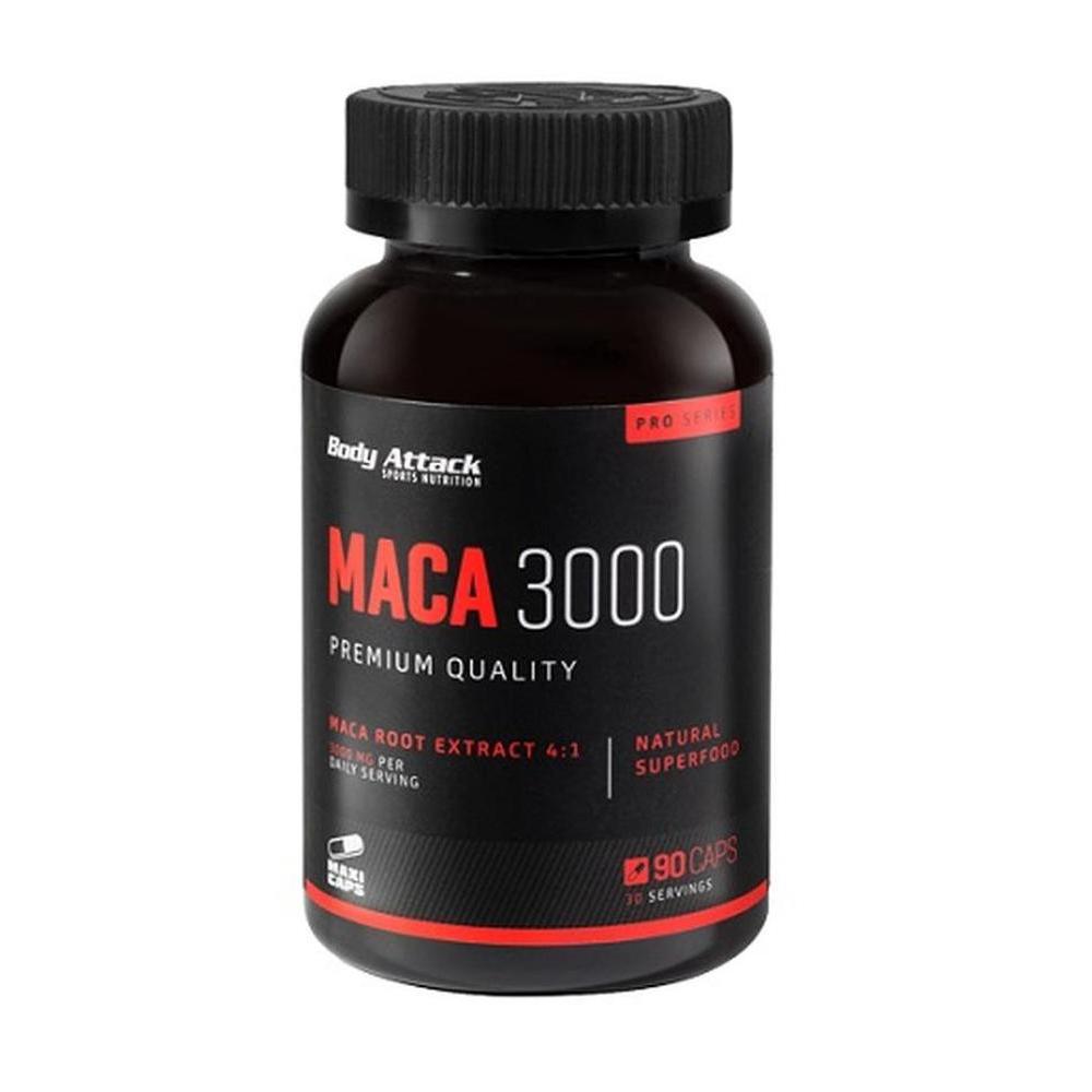 Body Attack Maca 3000 - 90 Caps 90 St