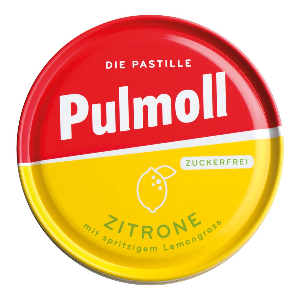 Pulmoll Halsbonbons Zitrone + Vitamin C zuckerfrei 50 g