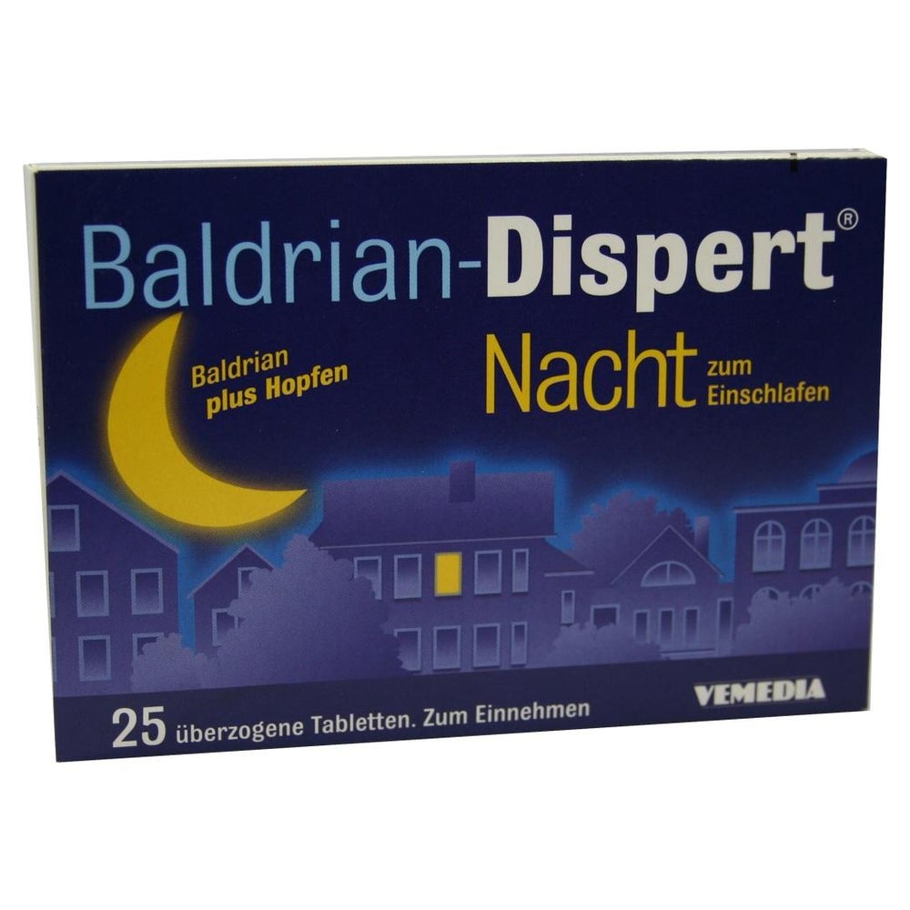 Baldrian Dispert Nacht zum Einschlafen 25 St