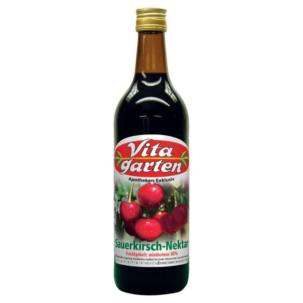 Vitagarten Sauerkirsch Nektar 750 ml