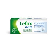 Produktabbildung: Lefax® extra Kautabletten 50 St