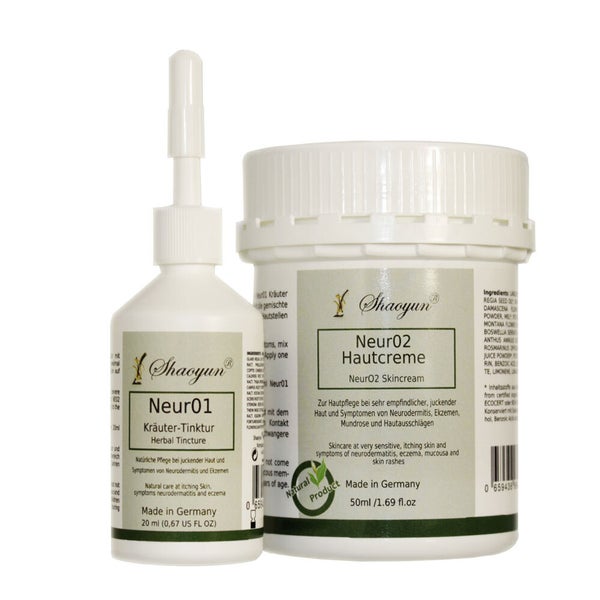 Neur02 Pflegeset Naturprodukt 50ml Cr.+2 1 St