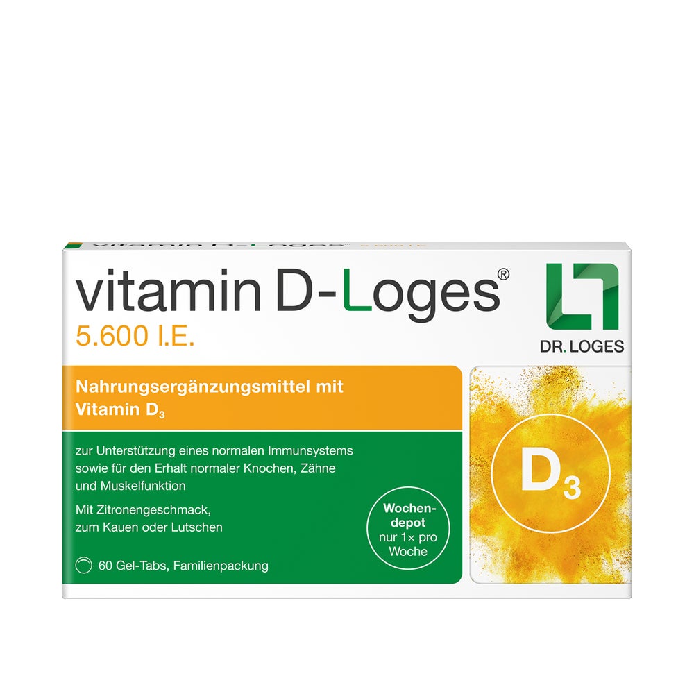 vitamin D-Loges 5.600 I.E. Wochendepot 60 St