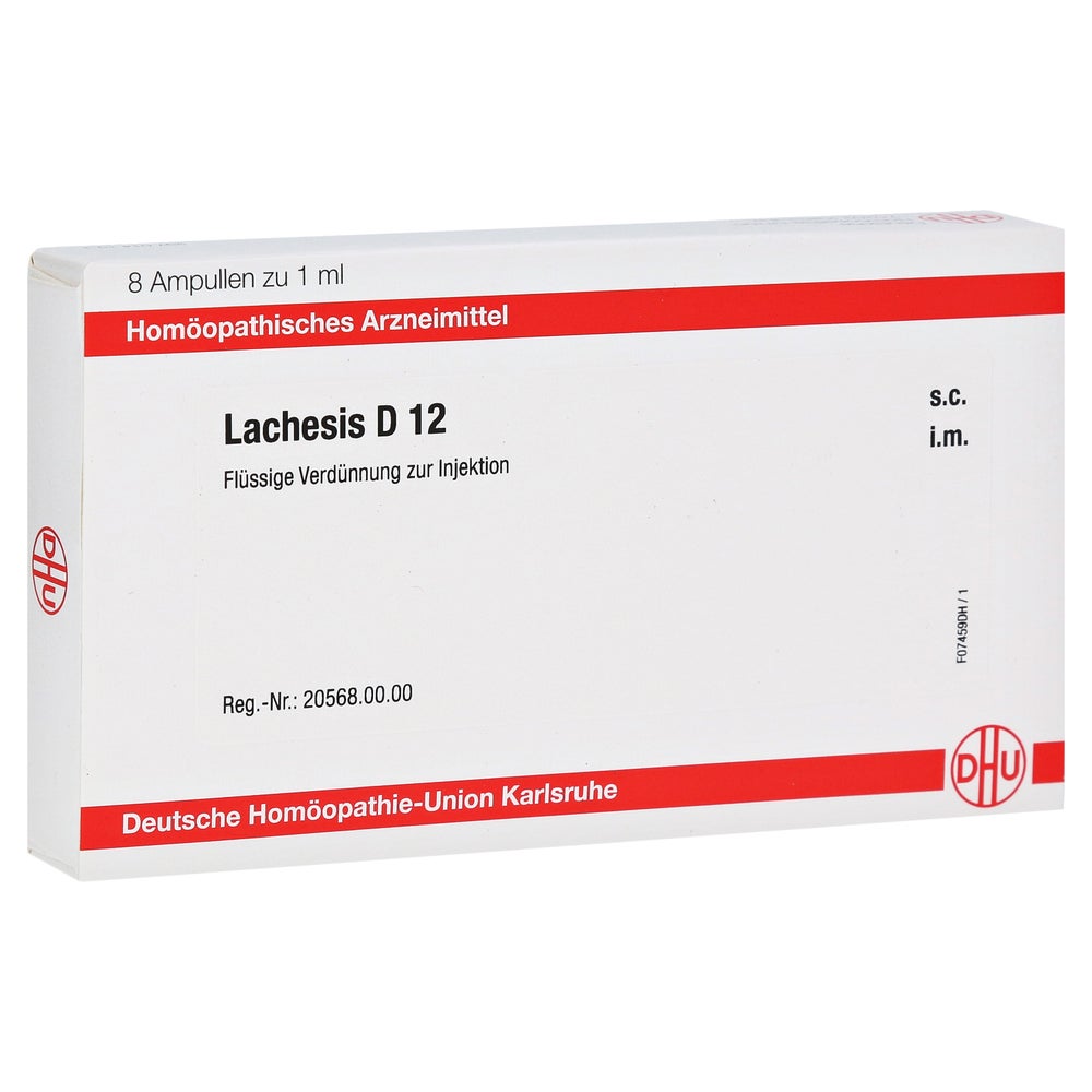 Lachesis D 12 Ampullen 8X1 ml