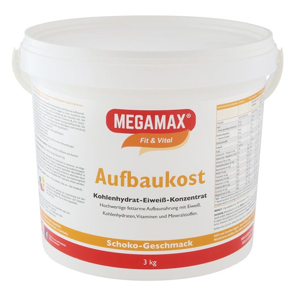 MEGAMAX AUFBAUKOST SCHOKO 3 kg
