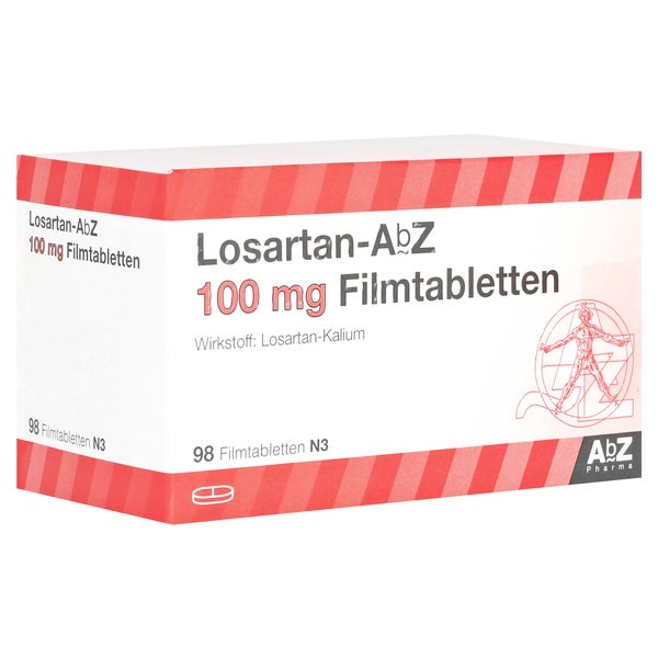 Losartan AbZ 100 mg Filmtabletten 98 St