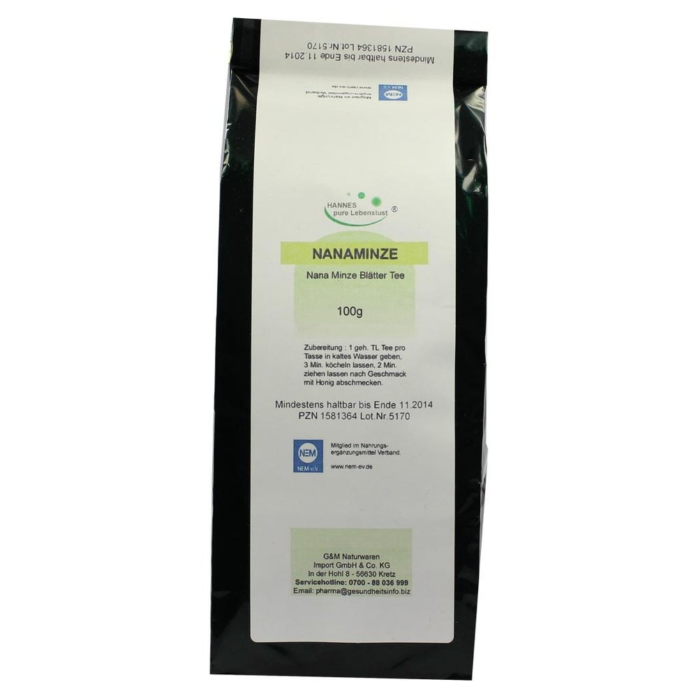 Nanaminze Blättertee 100 g