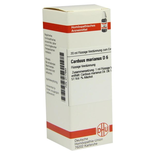 Carduus Marianus D 6 Dilution 20 ml