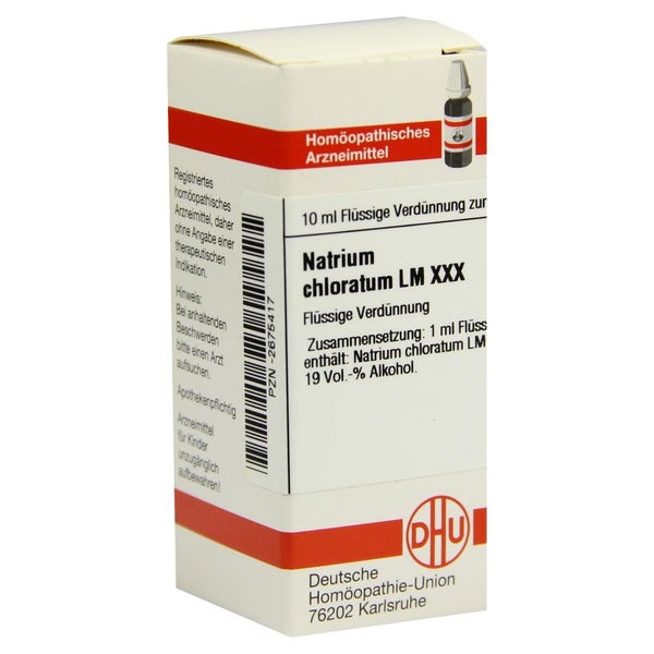 Natrium Chloratum LM XXX Dilution 10 ml