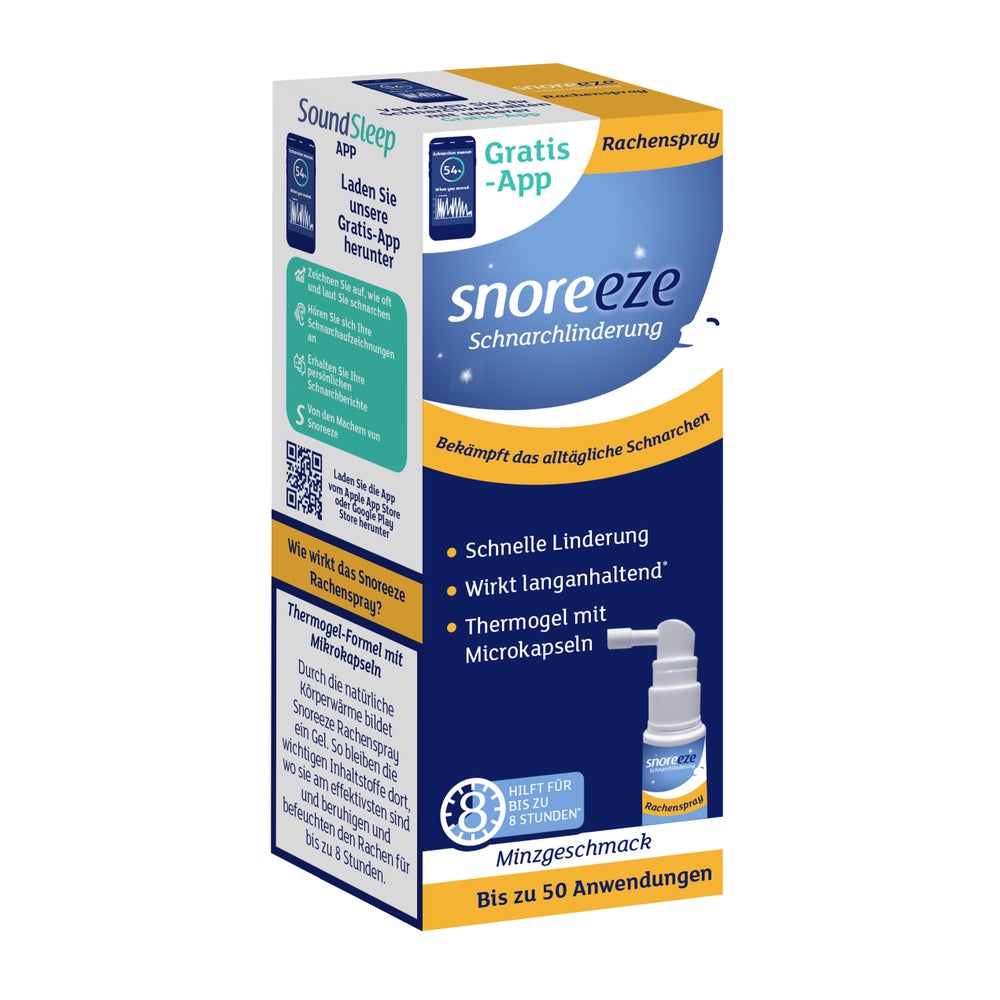 Snoreeze Schnarchlinderung 23,5 ml Rachenspray