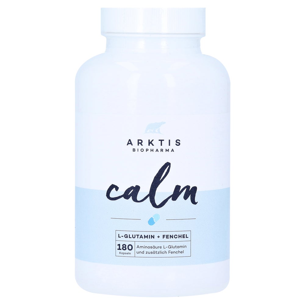 Arktis L-glutamin & Fenchel calm Kapseln 180 St