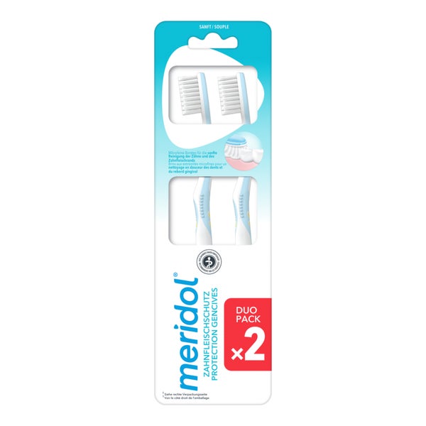 meridol® Zahnbürste Zahnfleischschutz 2 St