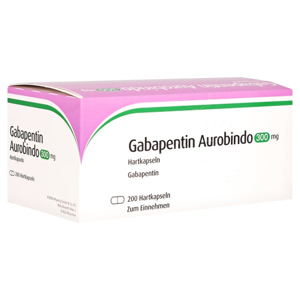Gabapentin Aurobindo 300 mg Hartkapseln 200 St