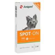 Amigard Spot-on Hund unter 15 kg 3X2 ml