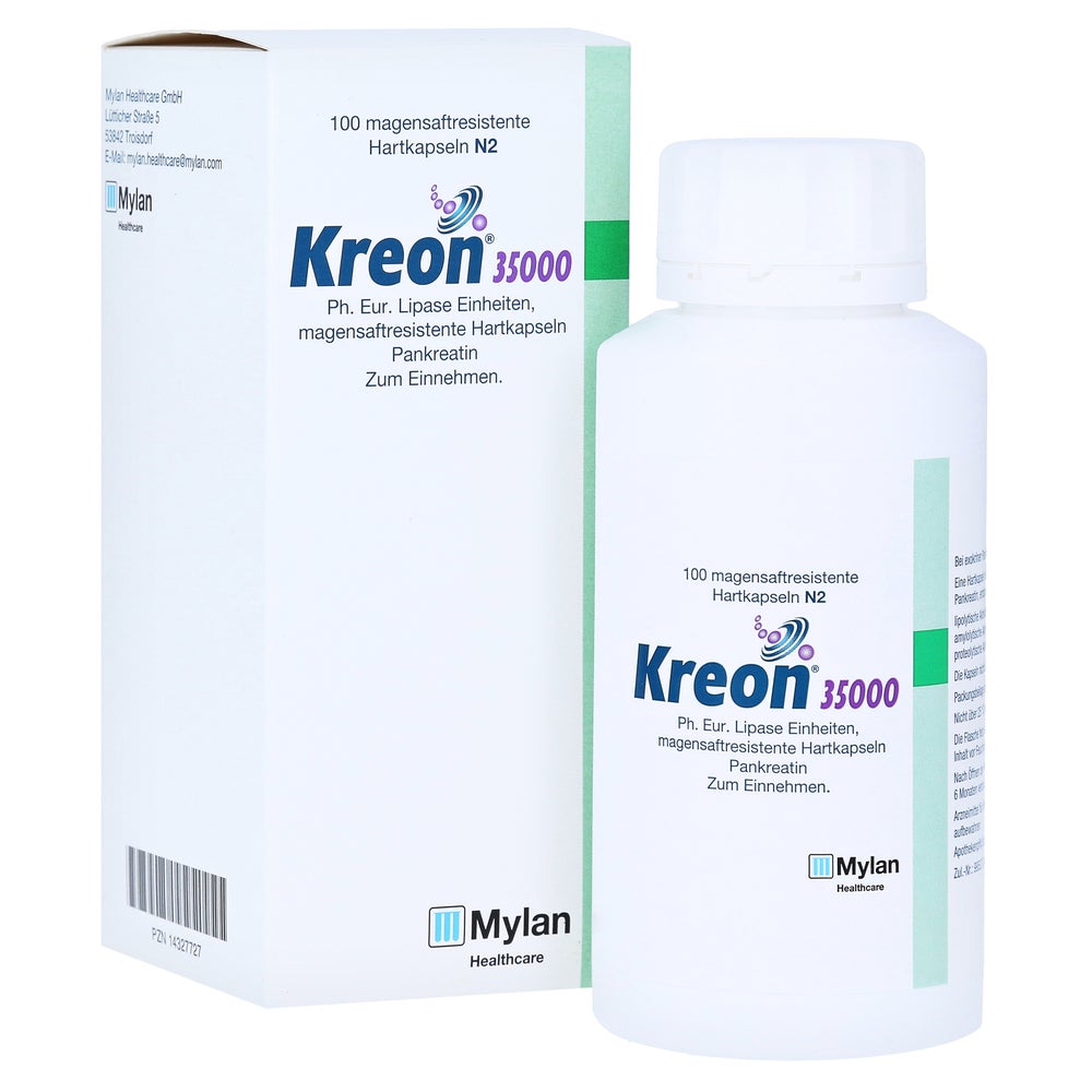 Kreon 35.000 Ph.eur.lipase Einheiten msr 100 St