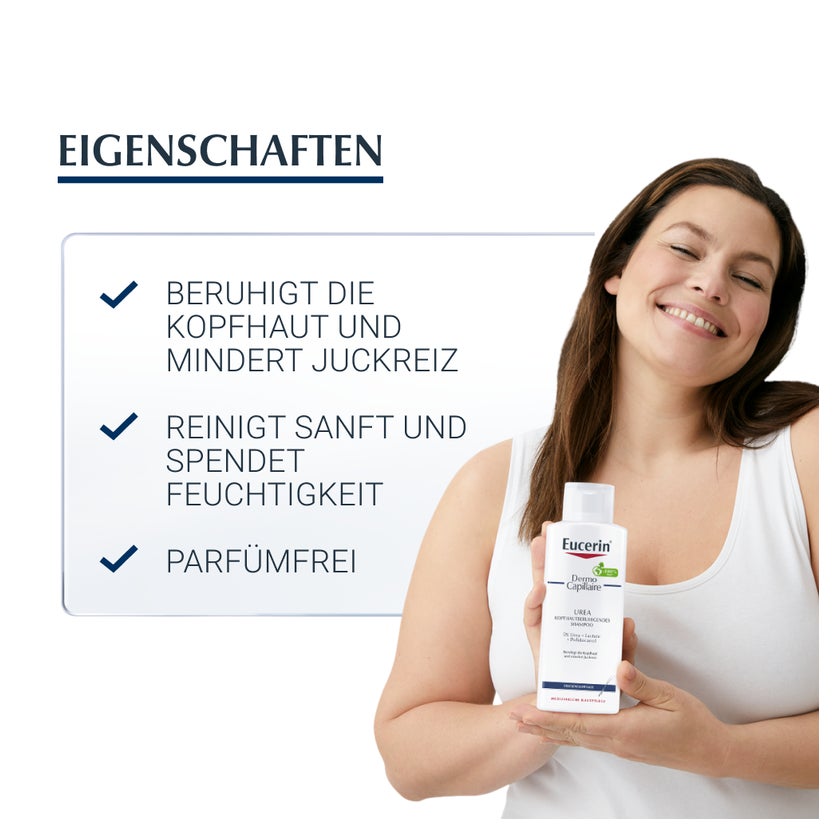 Eucerin DermoCapillaire Urea Kopfhautberuhigendes Shampoo 250 ml