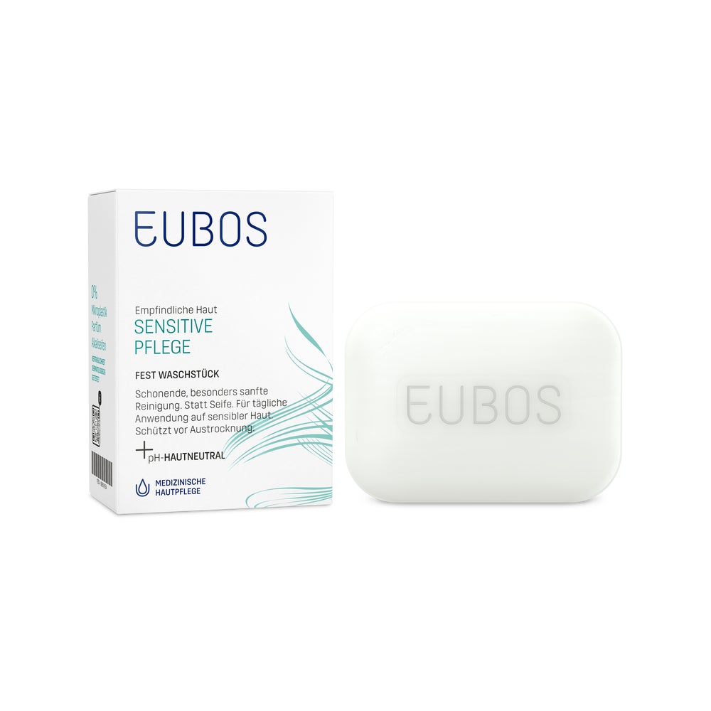 EUBOS Sensitive Pflege Fest Waschstück 125 g
