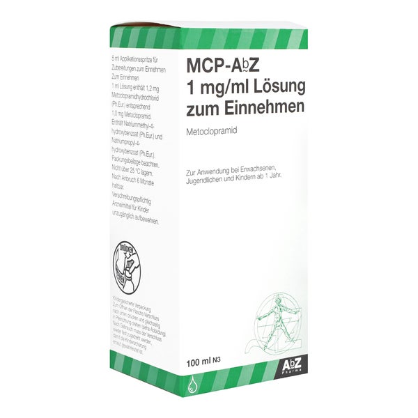 MCP AbZ 1 mg/ml Lösung zum Einnehmen 100 ml