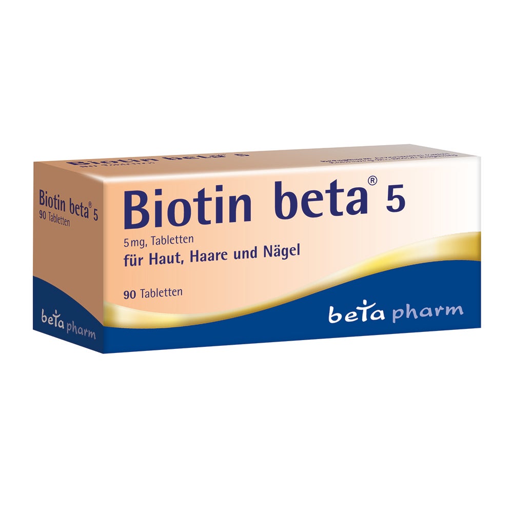 Biotin BETA 5 Tabletten 90 St