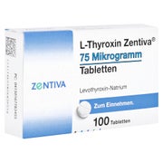 L-THYROXIN Zentiva 75 Mikrogramm Tabletten 100 St